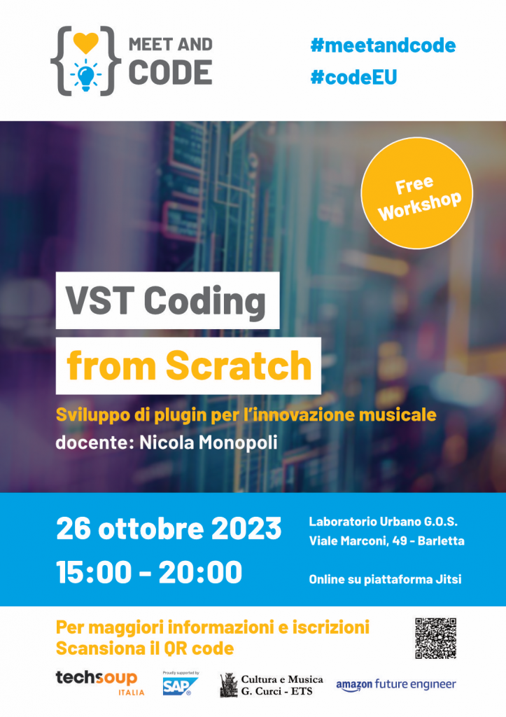 VST Coding from Scratch: sviluppo di plugin per l'innovazione musicale - Meet and Code 2023 - Nicola Monopoli